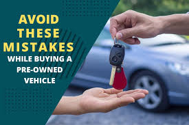 Car Buying Mistakes To Avoid